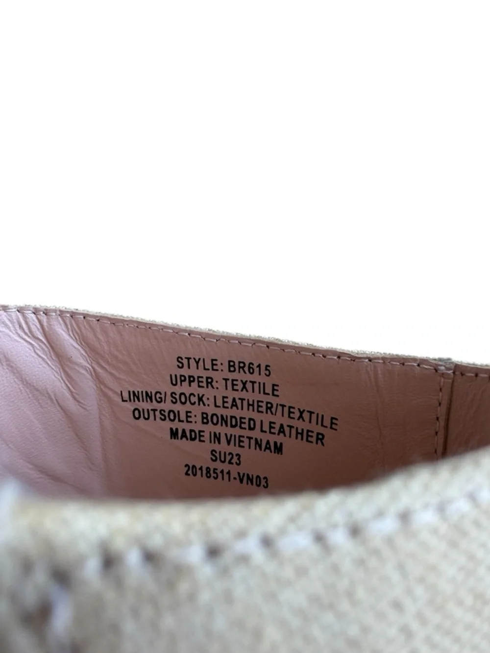 J.Crew‎ Beige Linen Wedge Mule Sandals Size 8 Minimal Coastal
